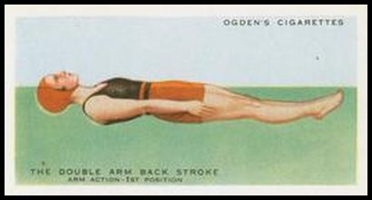 32 The Double Arm Back Stroke Arm action 1st position